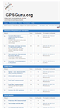 Mobile Screenshot of gpsguru.org